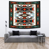 Tribal Colorful Native American Design 3D Tapestry LT10 - Wonder Print Shop