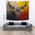 Bison Medicine Wheels Flag Native American Tapestry LT10 - Wonder Print Shop
