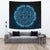 Viking Tapestry - Raven Celtic Cyan RLT12 - Wonder Print Shop