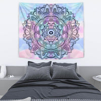 Mandala Flower Native American Style Tapestry LT10 - Wonder Print Shop