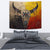 Bison Medicine Wheels Flag Native American Tapestry LT10 - Wonder Print Shop