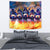 5 Warriors Native American Tapestry LT10 - Wonder Print Shop