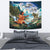 Wolves and Native Women Native American Tapestry LT10 - Wonder Print Shop