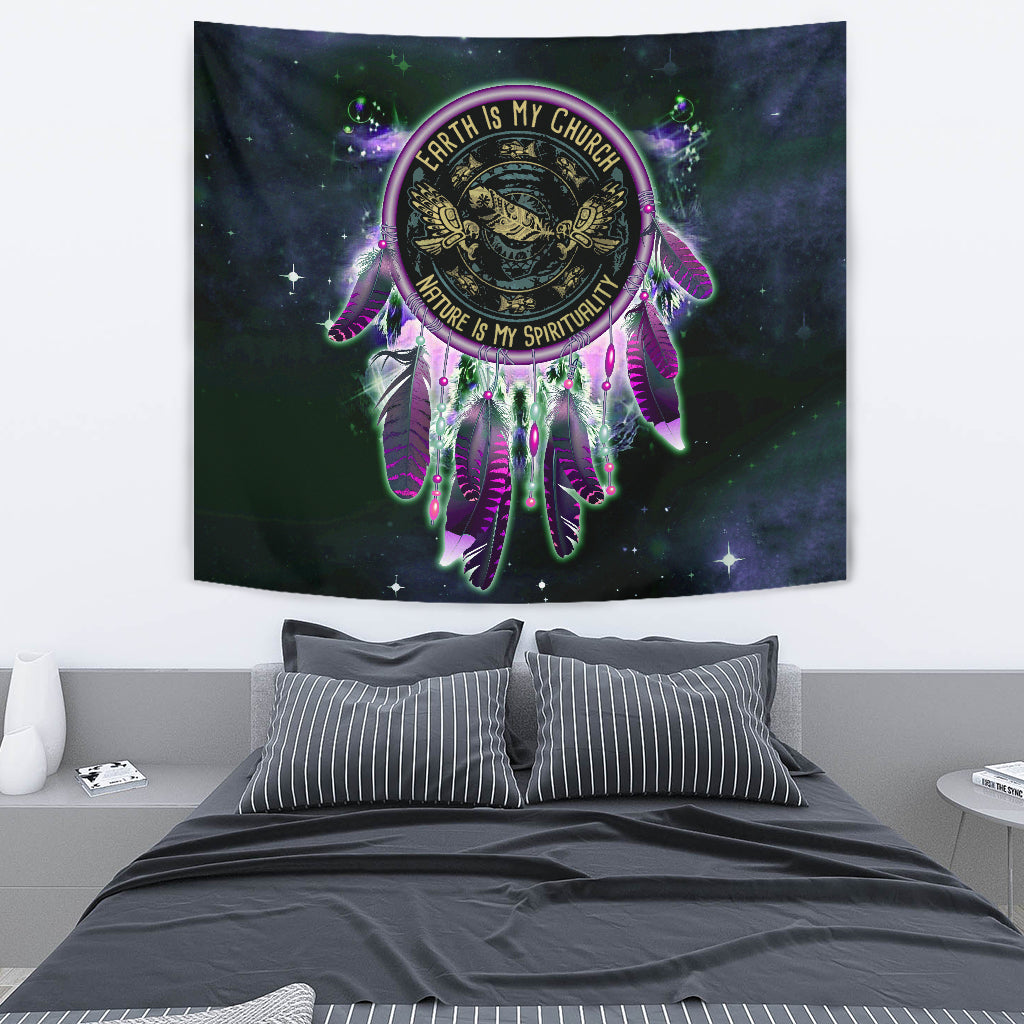 Native American Eagle Dream Catcher Tapestry LT10 - Wonder Print Shop