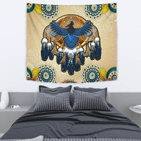 Blue Thunderbird Native American Tapestry LT10 - Wonder Print Shop