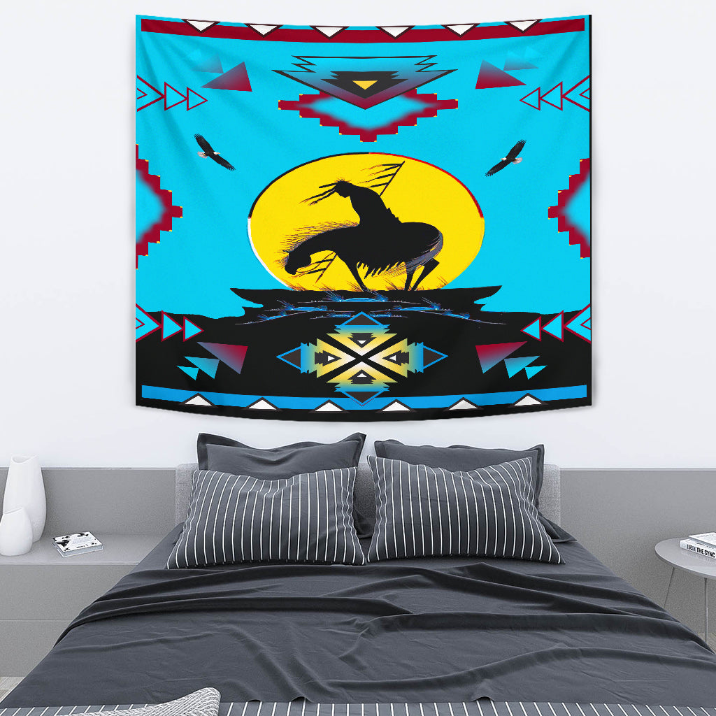 Trail Of Tear Native American Tapestry LT10 - Wonder Print Shop