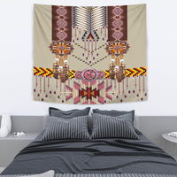Native American Pink Pattern Breastplate Tapestry LT10 - Wonder Print Shop