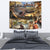 Thunderbird Wolf Horse Native American Tapestry LT10 - Wonder Print Shop