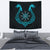 Viking Tapestry, Aegishjalmur Helm Of Awe Blue Edition RLT12 - Wonder Print Shop
