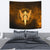Viking Tapestry Gold Spear Of The God Odin - Gungnir and Two Gold Ravens RLT12 - Wonder Print Shop