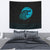 Viking Tapestry - Fenrir Wolf Cyan RLT12 - Wonder Print Shop