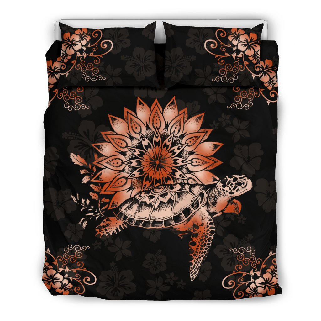 hawaiian-bedding-set-hibiscus-turtle-duvet-cover-and-pillow-cover