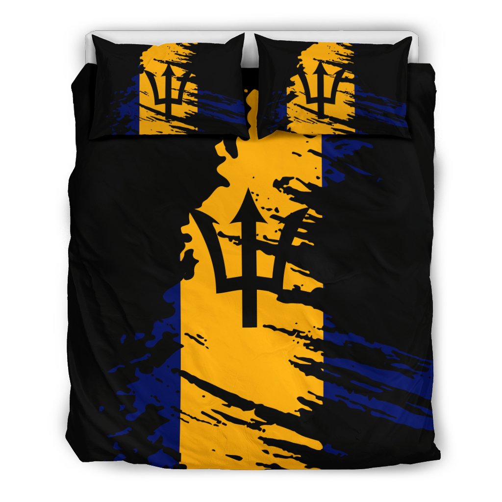 Barbados Bedding Set Flag Painting - Wonder Print Shop