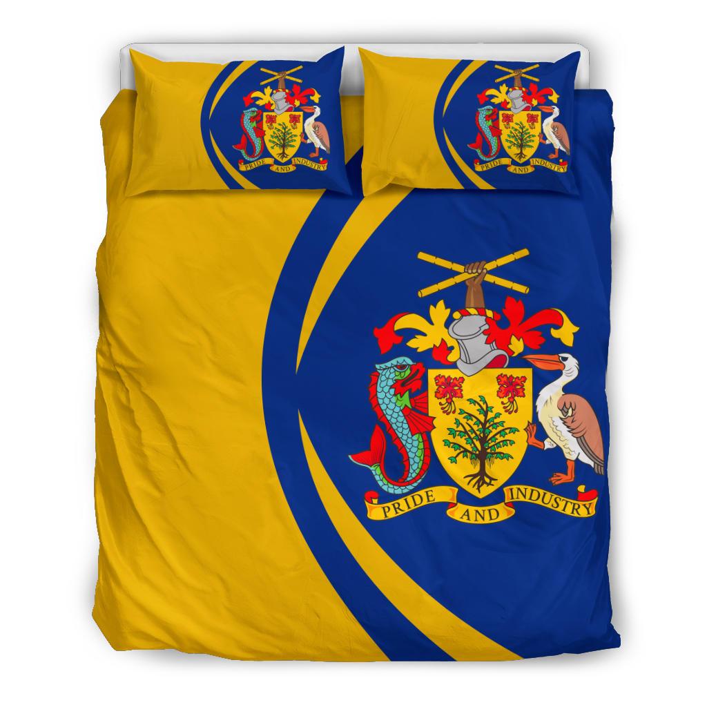 barbados-coat-of-arms-bedding-set-circle-style