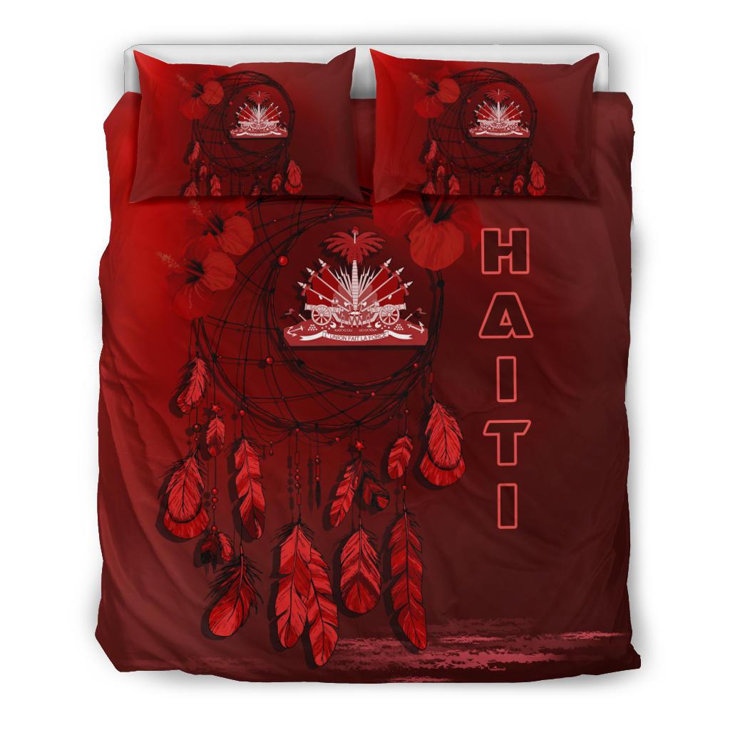 haiti-dreamcatcher-red-bedding-set