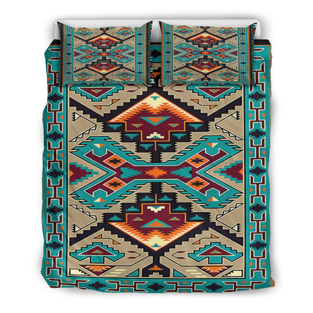 Blue Tribe Design Native American Bedding Set LT10 - Wonder Print Shop