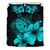 Hawaiian Polynesian Bedding Set - Turquoise - Wonder Print Shop