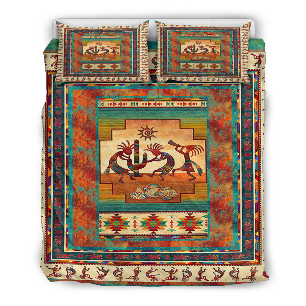 Kokopelli Myth Native American Bedding Set LT10 - Wonder Print Shop