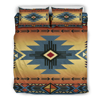 Southwest Blue Symbol Native American Bedding Set LT10 - Wonder Print Shop