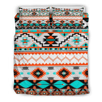 Native American Border Design Patterns Bedding Set LT10 - Wonder Print Shop