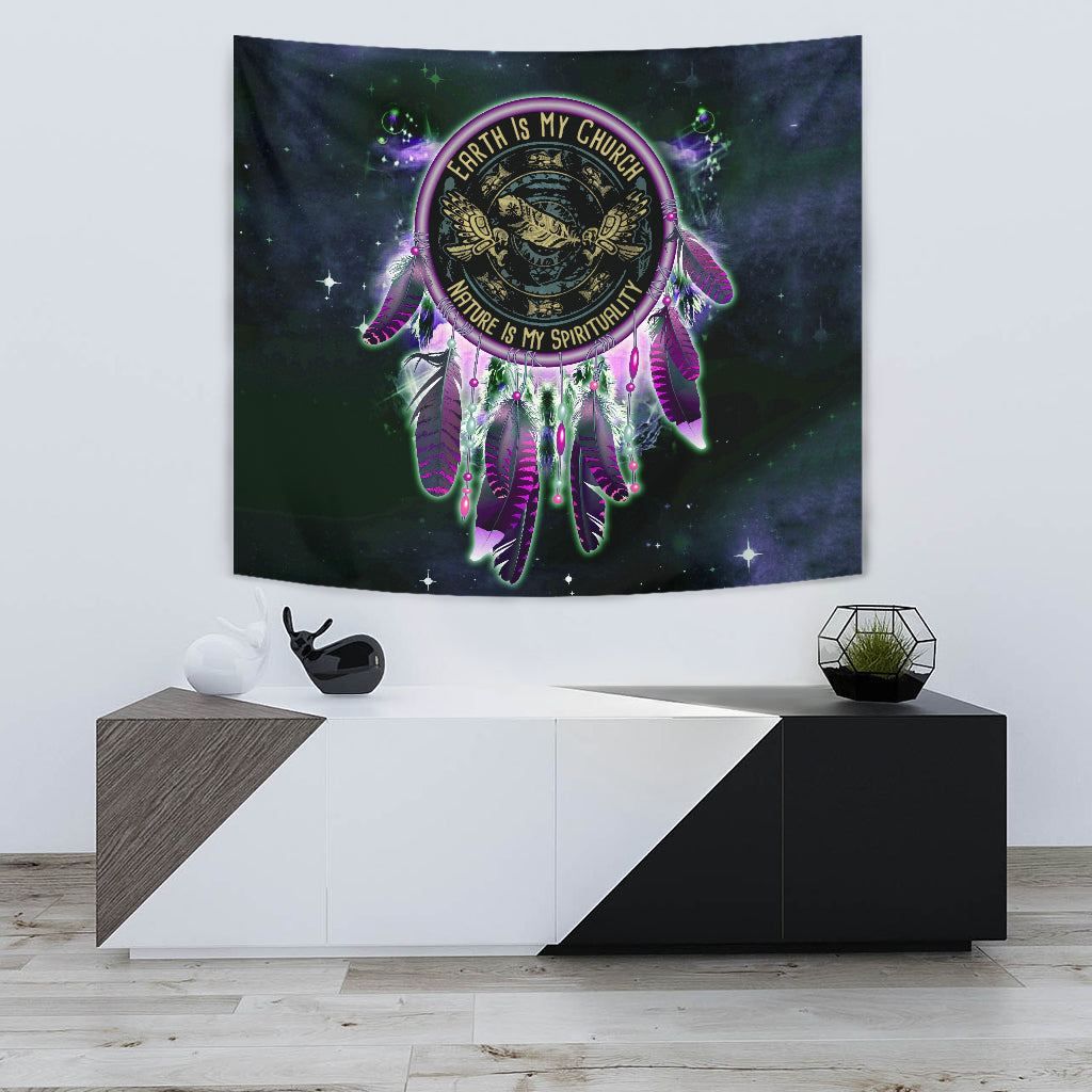 Native American Eagle Dream Catcher Tapestry LT10 - Wonder Print Shop