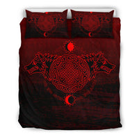Viking Bedding Set, Skoll and Hati RLT12 - Wonder Print Shop