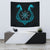 Viking Tapestry, Aegishjalmur Helm Of Awe Blue Edition RLT12 - Wonder Print Shop