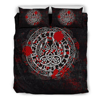 Viking Bedding Set Viking Bear Claws Blood Tattoo RLT12 - Wonder Print Shop