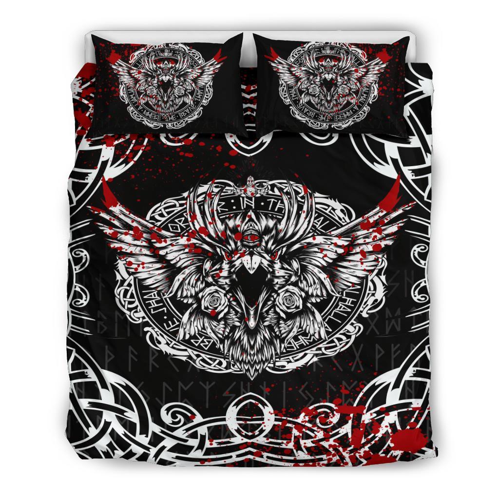 Viking Bedding Set, Raven Blood RLT12 - Wonder Print Shop