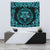 Viking Tapestry - Fenrir Viking Cyan 3D RLT12 - Wonder Print Shop