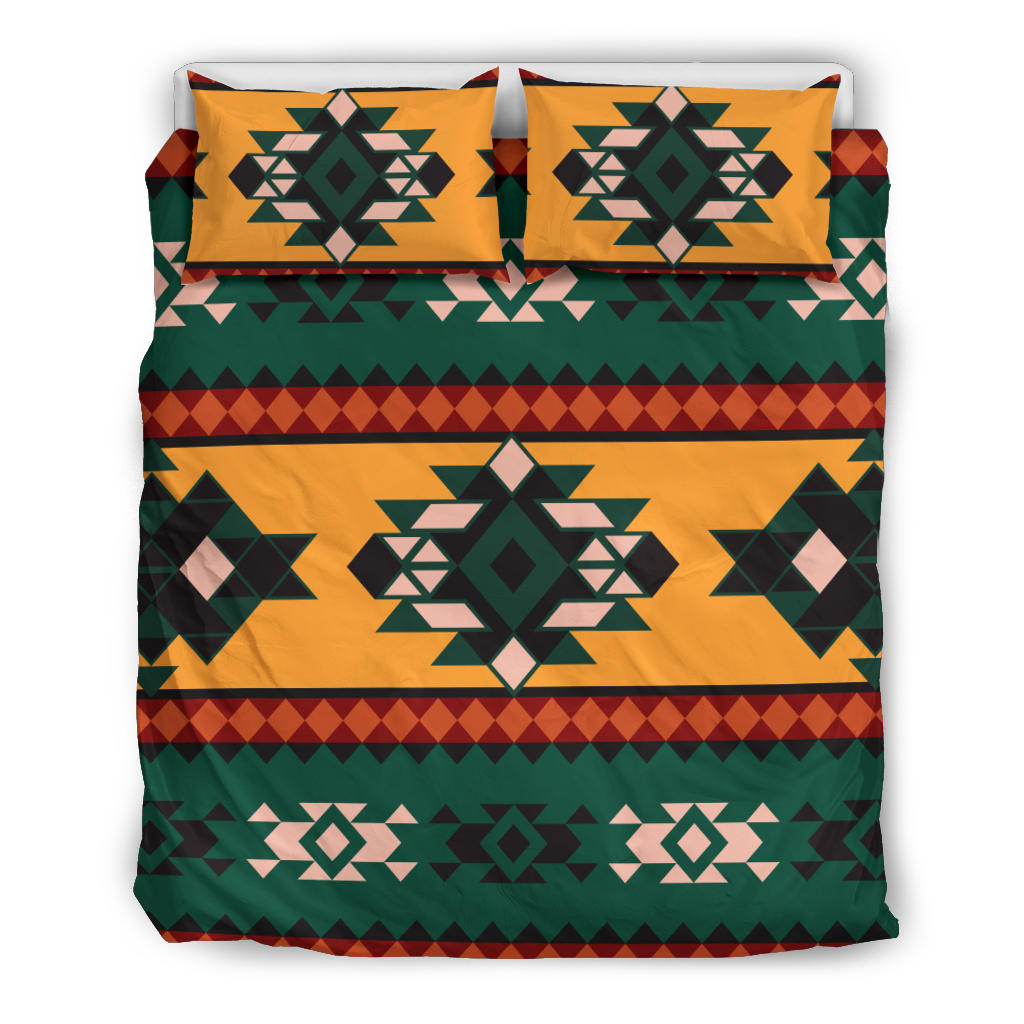 Native American Aztec Geometric Pattern Bedding Set LT10 - Wonder Print Shop