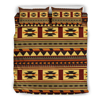 Brown Ethnic Pattern Native American Bedding Set LT10 - Wonder Print Shop