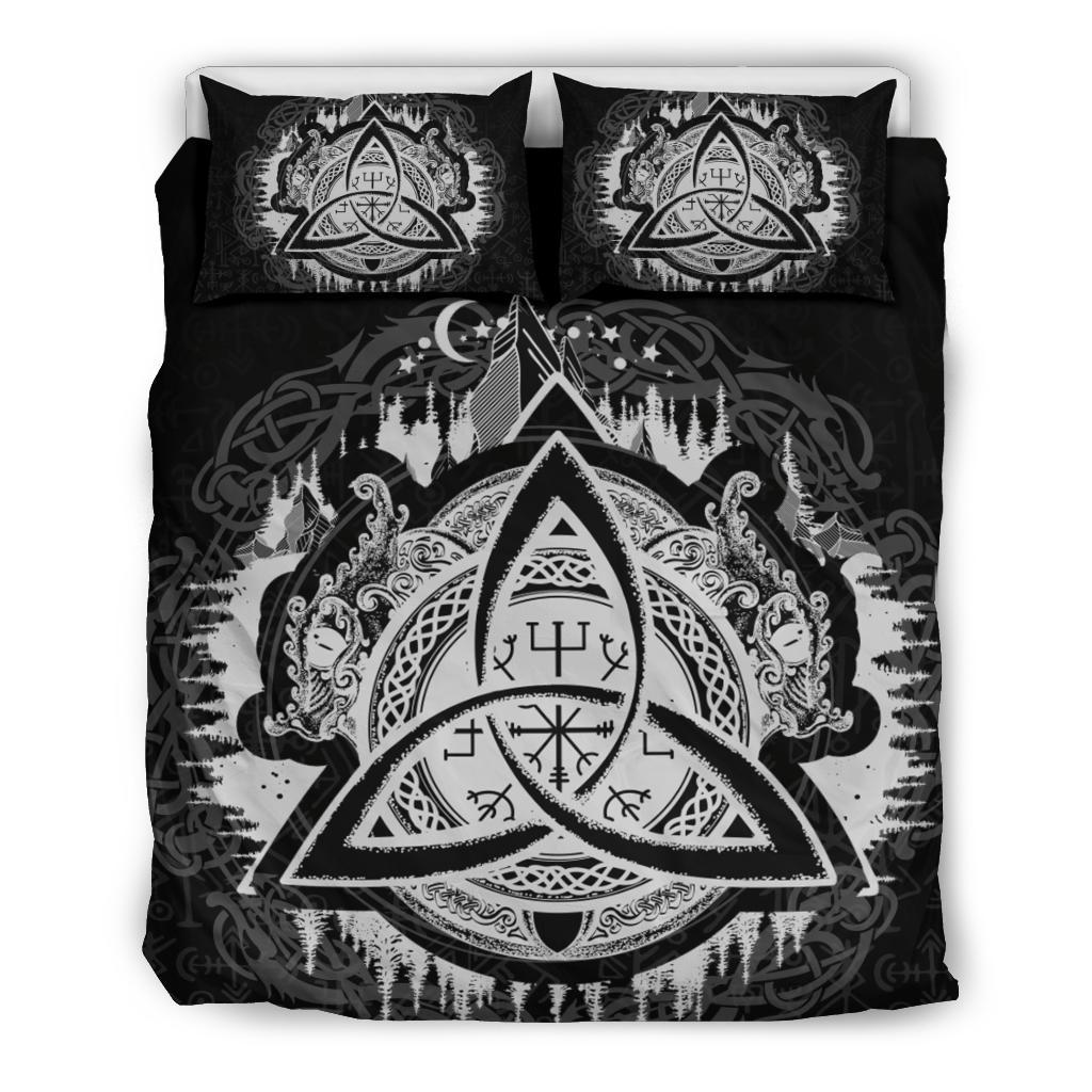 Viking Bedding Set Dragon Celtic RLT12 - Wonder Print Shop