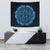 Viking Tapestry - Raven Celtic Cyan RLT12 - Wonder Print Shop