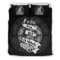 Viking Bedding Set See You In Valhalla RLT12 - Wonder Print Shop