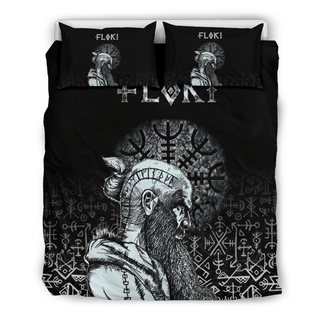 Viking Bedding Set Floki RLT12 - Wonder Print Shop
