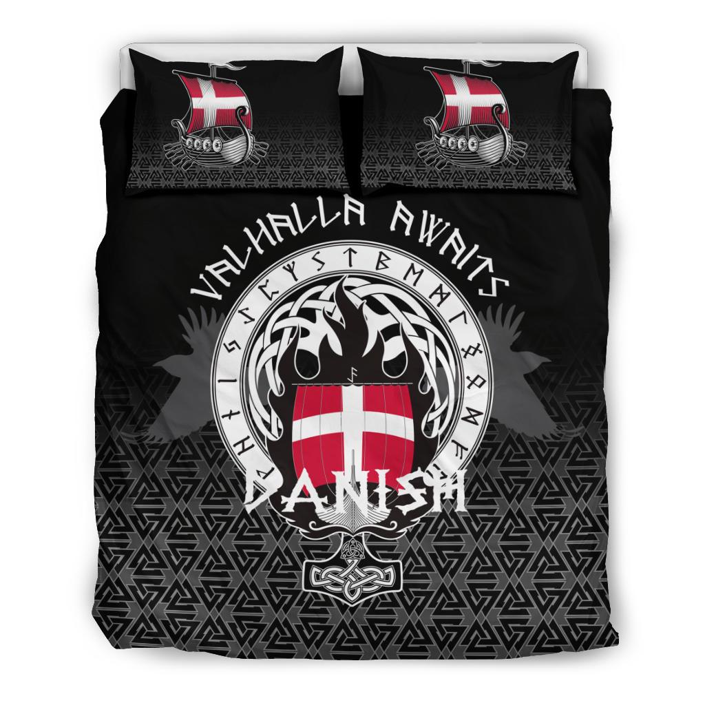 Viking Bedding Set Danish Drakkar RLT12 - Wonder Print Shop