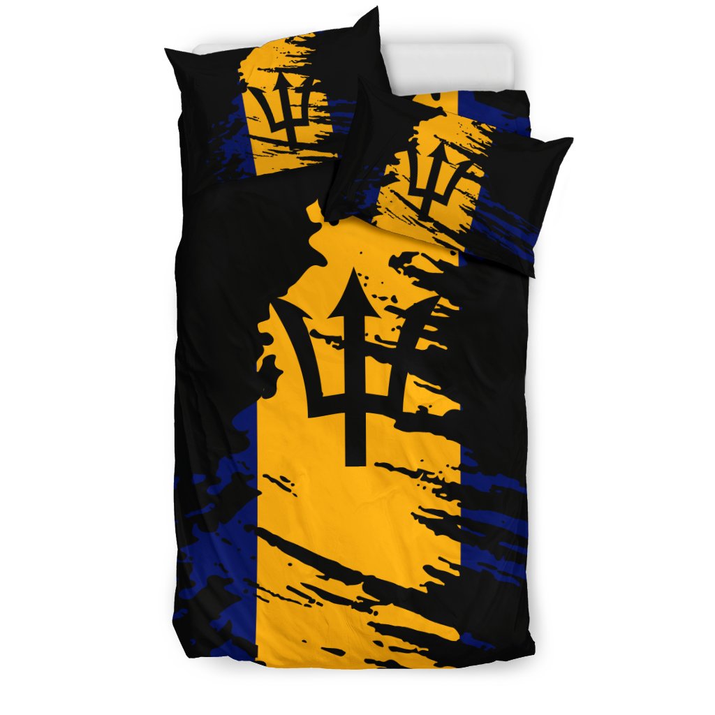 Barbados Bedding Set Flag Painting - Wonder Print Shop