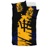 Barbados Bedding Set Flag Painting - Wonder Print Shop