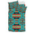 Blue Native Tribes Pattern Native American Bedding Set LT10 - Wonder Print Shop