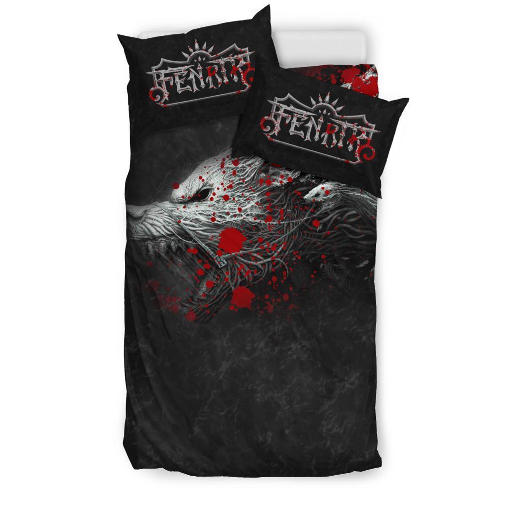 Viking Bedding Set, Fenrir Blood RLT12 - Wonder Print Shop