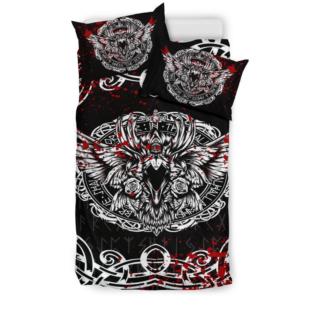 Viking Bedding Set, Raven Blood RLT12 - Wonder Print Shop