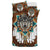 Blue Mandala Feather Wolf Native American Bedding Set LT10 - Wonder Print Shop