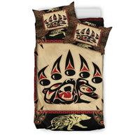 Symbol Bear Native American Bedding Set LT10 - Wonder Print Shop