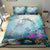 Hawaiian Dolphins Play The Ocean Polynesian Bedding Set - Wonder Print Shop
