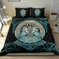Viking Bedding Set, Yggdrasil and Ravens RLT12 - Wonder Print Shop