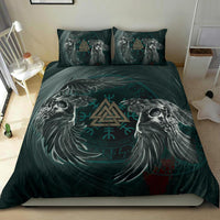 Viking Bedding Set, Ravens Skull Tattoo 9 RLT12 - Wonder Print Shop