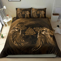 Viking Bedding Set, Ravens Skull Tattoo 9 RLT12 - Wonder Print Shop