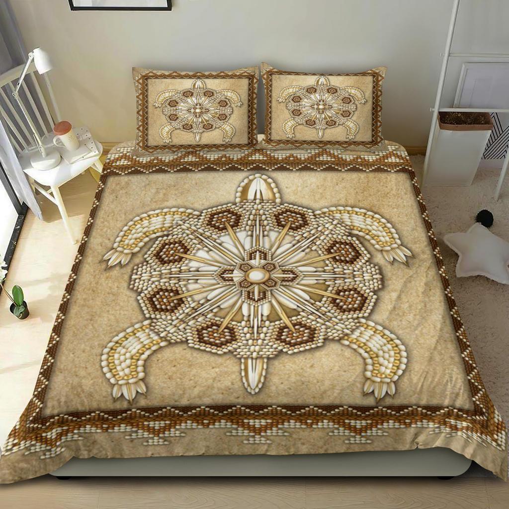 Turtle Symbol Native American Bedding Set LT10 - Wonder Print Shop
