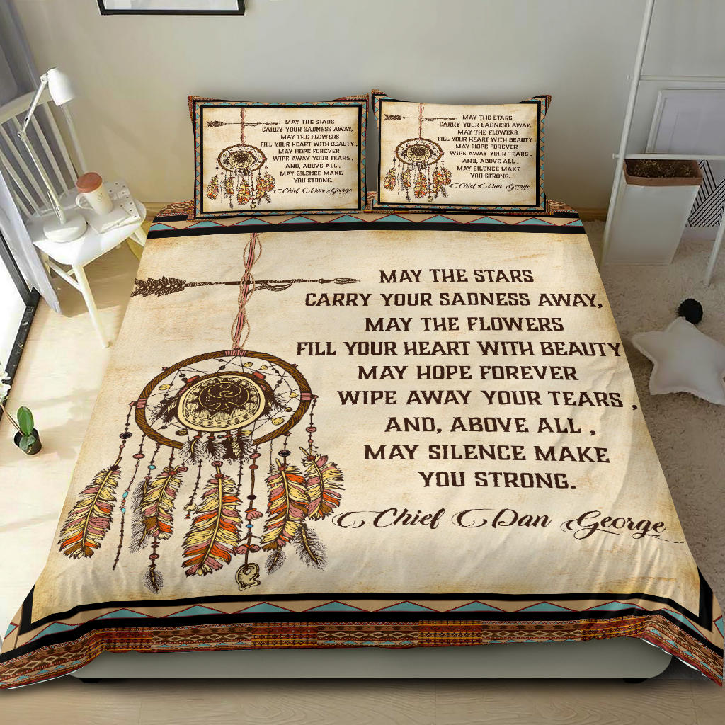 Native American May The Stars Carry Your Sadness Away Bedding Set LT10 - Wonder Print Shop